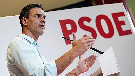 El líder del PSOE, Pedro Sánchez.