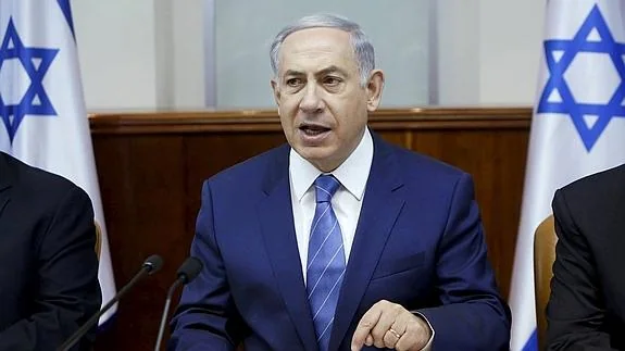 Primer ministro isralelí Benjamin Netanyahu.