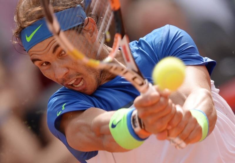 Rafa Nadal, en Hamburgo. 