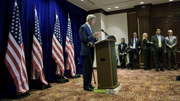 El secretario de Estado estadounidense, John Kerry.