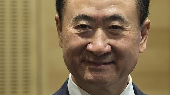 El empresario chino Wang Jianlin. 