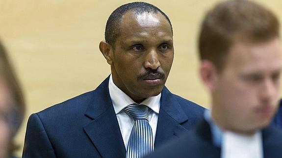 osco 'Terminator' Ntaganda, ante la CPI. 