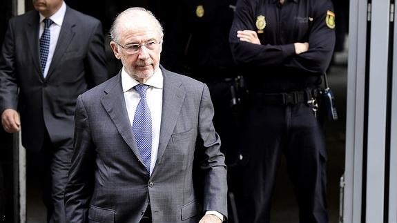 El expresidente de Bankia Rodrigo Rato.