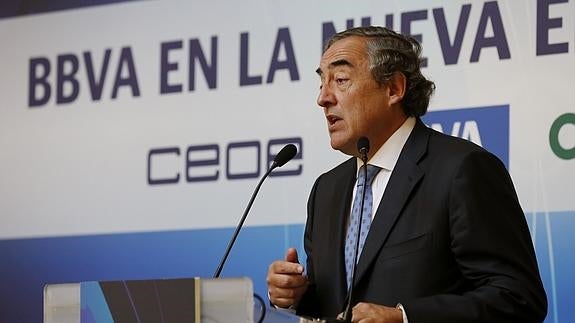 El presidente de la CEOE, Juan Rosell.