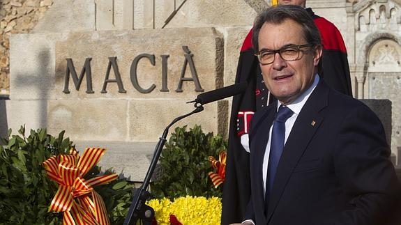 El presidente de la Generalitat de Cataluña en funciones, Artur Mas. 