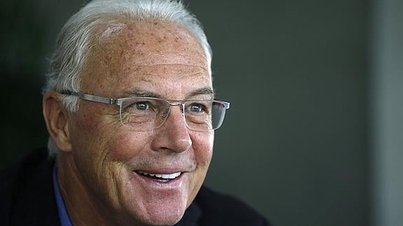 Franz Beckenbauer, presidente de honor del Bayern. 