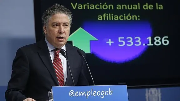 El secretario de Estado de la Seguridad Social, Tomás Burgos. 