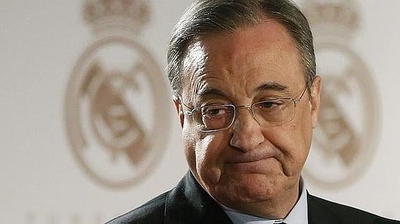 Florentino Pérez, presidente del Real Madrid. 