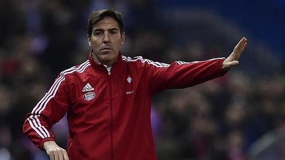 Eduardo Berizzo técnico del Celta. 