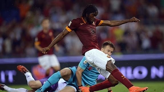 Gervinho, durante un partido. 