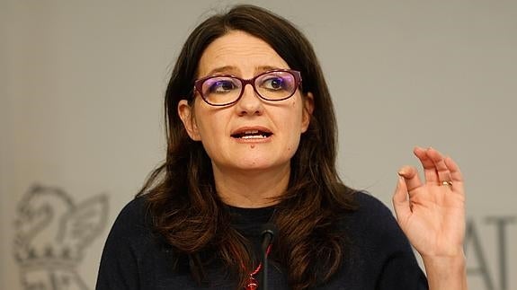 La vicepresidenta del Consell, Mónica Oltra.