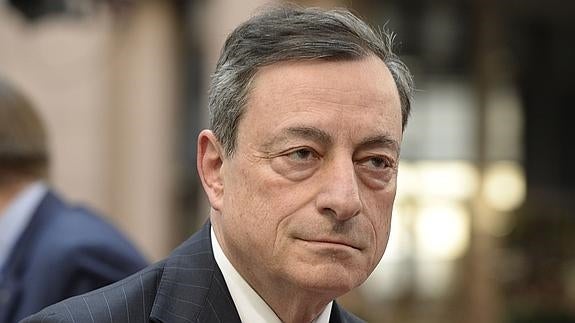 El presidente del Banco Central Europeo (BCE), Mario Draghi.