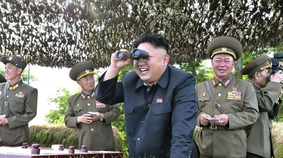 El líder norcoreano Kim Jong Un.