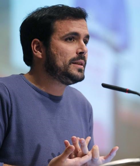 Alberto Garzón. 