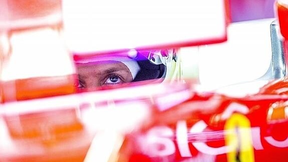 Sebastian Vettel, en el circuito de Sochi. 
