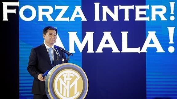 Zhang Jindong, presidente del grupo empresarial Suning. 