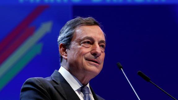 El presidente del BCE, Mario Draghi.