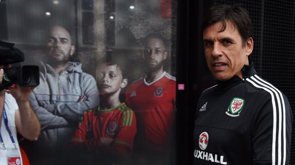 Chris Coleman, entrenador de Gales.