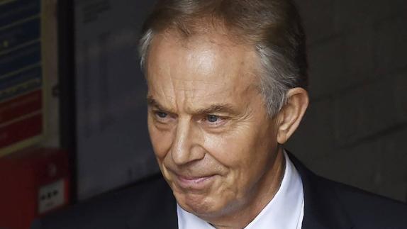 El ex primer ministro británico Tony Blair.