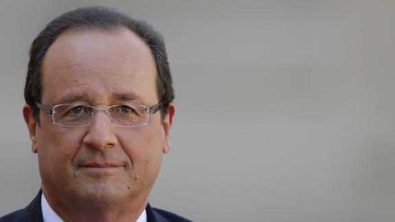 François Hollande, presidente de Francia. 