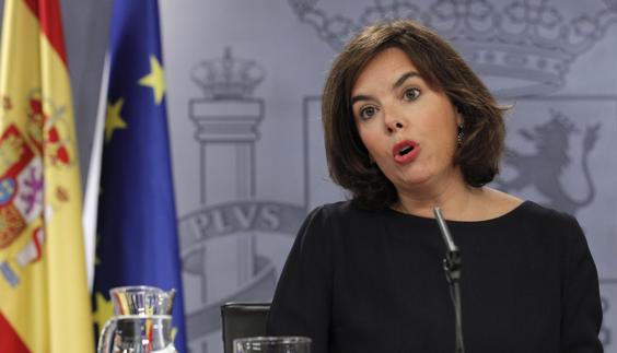 Soraya Sáenz de Santamaría.