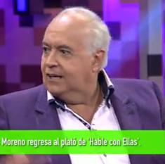 José Luis Moreno durante su entrevista en 'Hable con ellas'.