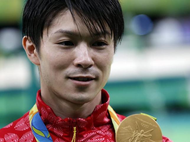 El gimnasta japonés Kohei Uchimura, campeón olímpico. 