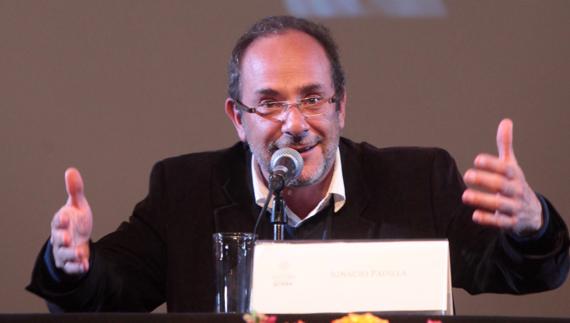El escritor mexicano Ignacio Padilla.
