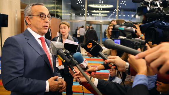 Alejandro Blanco, durante un acto de prensa. 