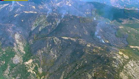 Incendio Valle del Jerte (Cáceres).