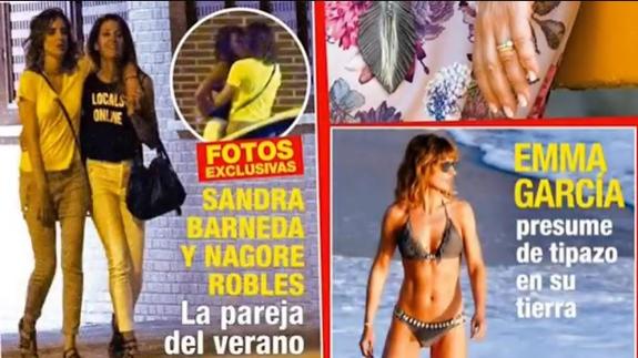 Sandra Barneda y Nagore Robles, ¿nueva pareja?