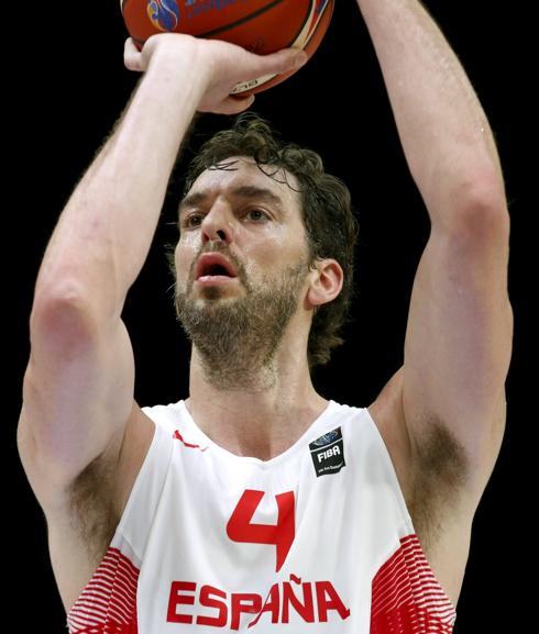 Pau Gasol, durante un partido. 