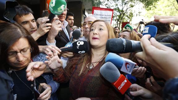 Verónica Pérez, presidenta del Comité Federal.