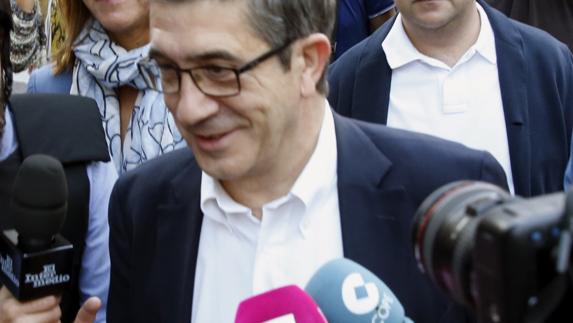 El expresidente del Congreso y secretario de Acción Política del PSOE, Patxi López.