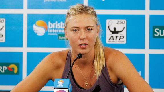 La tenista rusa Maria Sharapova. 