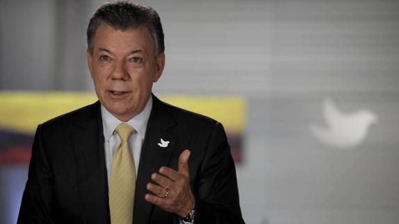 El presidente de Colombia, Juan Manuel Santos.