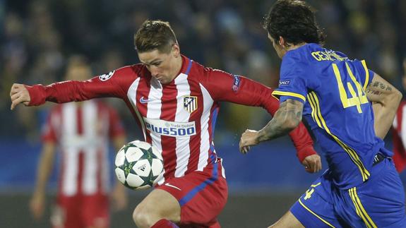 Torres, frente al Rostov. 