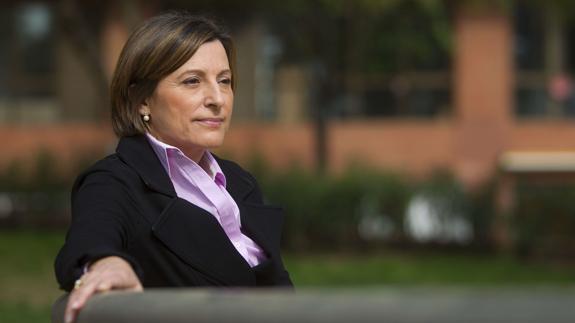 Carme Forcadell, presidenta de la Asamblea Nacional Catalana. 