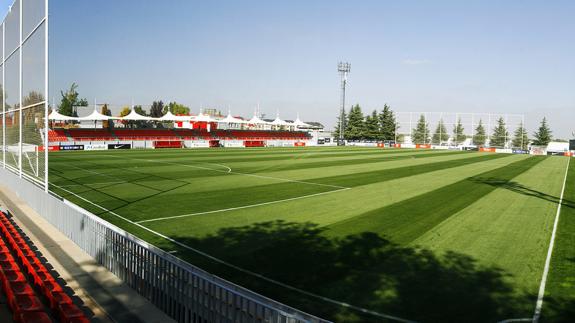 Las instalaciones de la Ciudad deportiva del Atlético. 