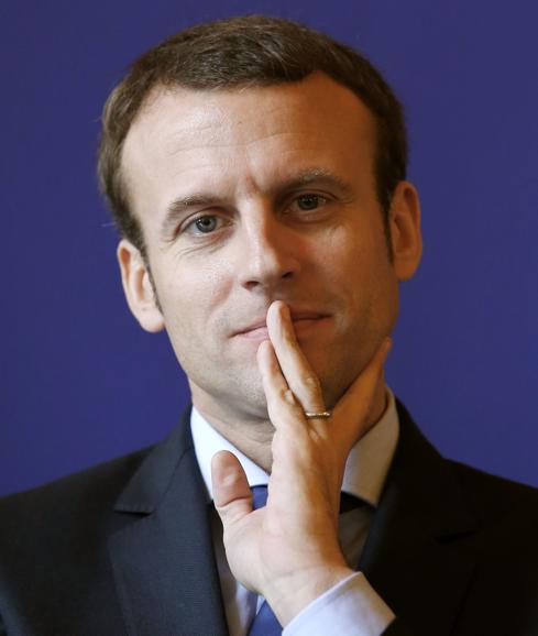 Emmanuel Macron. 