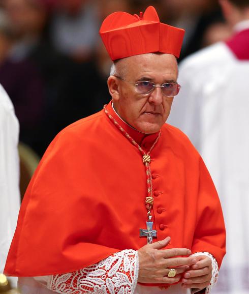 El nuevo cardenal Carlos Osoro. 