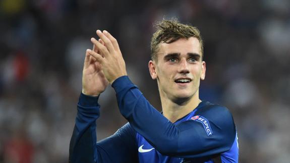 Antoine Griezmann, delantero de Francia.