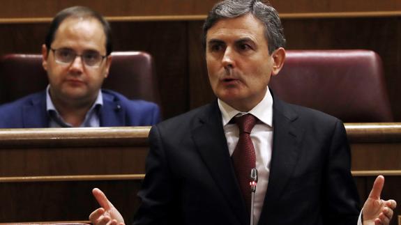 El portavoz de Economía del PSOE, Pedro Saura.