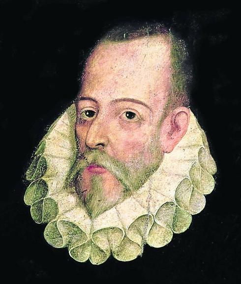 Miguel de Cervantes.