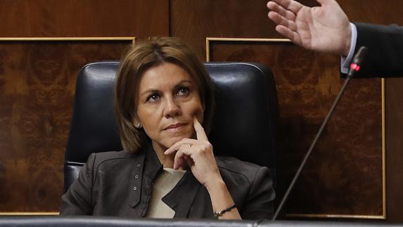 La ministra de Defensa, María Dolores de Cospedal.