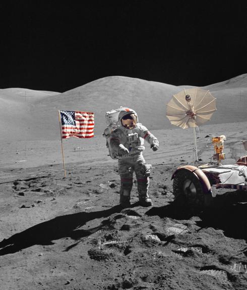 Fallece Gene Cernan, el último ser humano que pisó la Luna