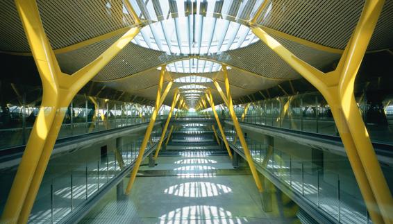 Terminal T4 del aeropuerto de Barajas. 