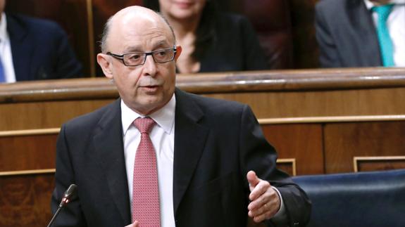 El ministro de Hacienda, Cristóbal Montoro.