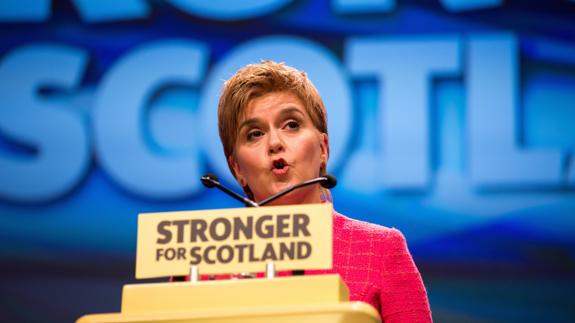 Nicola Sturgeon, ministra principal de Escocia.