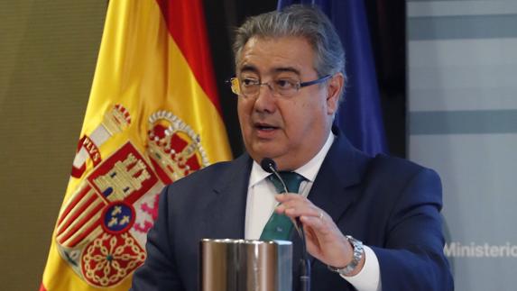 El ministro del Interior, Juan Ignacio Zoido.